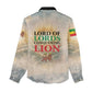 Haile Selassie I Ethiopia Women Casual Shirt with King of Kings and Conquering Lion Cloud Rays and Regal Portrait