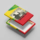 Ethiopia Haile Selassie I Canvas Wall Art with Addis Ababa 1963 Speech Quote Pan-African Flag Colors and Kente Pattern - African Pride