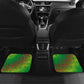 Ethiopia Haile Selassie I Car Mats with Addis Ababa 1963 Speech Quote Pan-African Flag Colors and Kente Pattern - African Pride