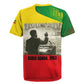Ethiopia Haile Selassie I Rugby Jersey with Addis Ababa 1963 Speech Quote Pan-African Flag Colors and Kente Pattern