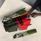 Ethiopia Haile Selassie I Umbrella with Addis Ababa 1963 Speech Quote Pan-African Flag Colors and Kente Pattern - African Pride