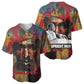 Thomas Sankara Burkina Faso Baseball Jersey with Bold Portrait and The Upright Man Tribute Design - African Pride