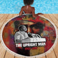 Thomas Sankara Burkina Faso Beach Blanket with Bold Portrait and The Upright Man Tribute Design - African Pride