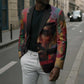 Thomas Sankara Burkina Faso Blazer with Bold Portrait and The Upright Man Tribute Design - African Pride