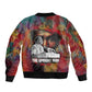 Thomas Sankara Burkina Faso Bomber Jacket with Bold Portrait and The Upright Man Tribute Design - African Pride