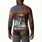 Thomas Sankara Burkina Faso Button Sweatshirt with Bold Portrait and The Upright Man Tribute Design