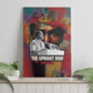 Thomas Sankara Burkina Faso Canvas Wall Art with Bold Portrait and The Upright Man Tribute Design - African Pride