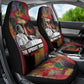 Thomas Sankara Burkina Faso Car Seat Cover with Bold Portrait and The Upright Man Tribute Design - African Pride