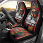 Thomas Sankara Burkina Faso Car Seat Cover with Bold Portrait and The Upright Man Tribute Design - African Pride