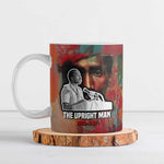 Thomas Sankara Burkina Faso Ceramic Mug with Bold Portrait and The Upright Man Tribute Design - African Pride