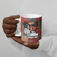 Thomas Sankara Burkina Faso Ceramic Mug with Bold Portrait and The Upright Man Tribute Design - African Pride