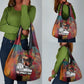 Thomas Sankara Burkina Faso Grocery Bag with Bold Portrait and The Upright Man Tribute Design - African Pride