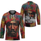Thomas Sankara Burkina Faso Hockey Jersey with Bold Portrait and The Upright Man Tribute Design - African Pride