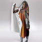 Thomas Sankara Burkina Faso Hooded Blanket with Bold Portrait and The Upright Man Tribute Design - African Pride