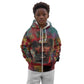 Thomas Sankara Burkina Faso Kid Hoodie with Bold Portrait and The Upright Man Tribute Design - African Pride