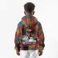 Thomas Sankara Burkina Faso Kid Hoodie with Bold Portrait and The Upright Man Tribute Design - African Pride