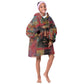 Thomas Sankara Burkina Faso Kid Wearable Blanket Hoodie with Bold Portrait and The Upright Man Tribute Design - African Pride