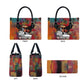 Thomas Sankara Burkina Faso Leather Bag with Bold Portrait and The Upright Man Tribute Design - African Pride