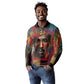 Thomas Sankara Burkina Faso Long Sleeve Polo Shirt with Bold Portrait and The Upright Man Tribute Design - African Pride