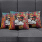 Thomas Sankara Burkina Faso Pillow Cover with Bold Portrait and The Upright Man Tribute Design - African Pride