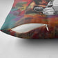 Thomas Sankara Burkina Faso Pillow Cover with Bold Portrait and The Upright Man Tribute Design - African Pride