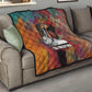 Thomas Sankara Burkina Faso Quilt with Bold Portrait and The Upright Man Tribute Design - African Pride