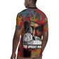 Thomas Sankara Burkina Faso Rugby Jersey with Bold Portrait and The Upright Man Tribute Design - African Pride