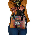 Thomas Sankara Burkina Faso Shoulder Handbag with Bold Portrait and The Upright Man Tribute Design - African Pride