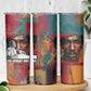 Thomas Sankara Burkina Faso Skinny Tumbler with Bold Portrait and The Upright Man Tribute Design - African Pride