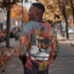 Thomas Sankara Burkina Faso Sweatshirt with Bold Portrait and The Upright Man Tribute Design - African Pride