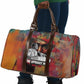 Thomas Sankara Burkina Faso Travel Bag with Bold Portrait and The Upright Man Tribute Design - African Pride