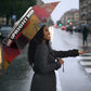Thomas Sankara Burkina Faso Umbrella with Bold Portrait and The Upright Man Tribute Design - African Pride