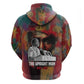 Thomas Sankara Burkina Faso Zip Hoodie with Bold Portrait and The Upright Man Tribute Design - African Pride