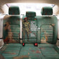 Burkina Faso Thomas Sankara Back Car Seat Cover with Military Stance and Anti-Imperialist Quote Tribute Design - African Pride