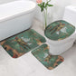 Burkina Faso Thomas Sankara Bathroom Set with Military Stance and Anti-Imperialist Quote Tribute Design - African Pride