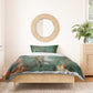 Burkina Faso Thomas Sankara Bedding Set with Military Stance and Anti-Imperialist Quote Tribute Design - African Pride