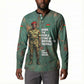 Burkina Faso Thomas Sankara Button Sweatshirt with Military Stance and Anti-Imperialist Quote Tribute Design