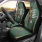 Burkina Faso Thomas Sankara Car Seat Cover with Military Stance and Anti-Imperialist Quote Tribute Design - African Pride