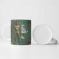 Burkina Faso Thomas Sankara Ceramic Mug with Military Stance and Anti-Imperialist Quote Tribute Design - African Pride