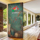 Burkina Faso Thomas Sankara Door Cover with Military Stance and Anti-Imperialist Quote Tribute Design - African Pride