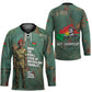 Burkina Faso Thomas Sankara Hockey Jersey with Military Stance and Anti-Imperialist Quote Tribute Design - African Pride