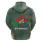 Burkina Faso Thomas Sankara Hoodie with Military Stance and Anti-Imperialist Quote Tribute Design - African Pride