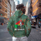 Burkina Faso Thomas Sankara Hoodie with Military Stance and Anti-Imperialist Quote Tribute Design - African Pride