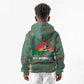 Burkina Faso Thomas Sankara Kid Hoodie with Military Stance and Anti-Imperialist Quote Tribute Design - African Pride