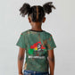 Burkina Faso Thomas Sankara Kid T shirt with Military Stance and Anti-Imperialist Quote Tribute Design - African Pride