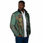 Burkina Faso Thomas Sankara Padded Jacket with Military Stance and Anti-Imperialist Quote Tribute Design - African Pride
