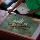 Burkina Faso Thomas Sankara Puzzle with Military Stance and Anti-Imperialist Quote Tribute Design - African Pride