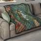 Burkina Faso Thomas Sankara Quilt with Military Stance and Anti-Imperialist Quote Tribute Design - African Pride