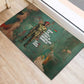 Burkina Faso Thomas Sankara Rubber Doormat with Military Stance and Anti-Imperialist Quote Tribute Design - African Pride