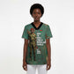 Burkina Faso Thomas Sankara Scrub Top with Military Stance and Anti-Imperialist Quote Tribute Design - African Pride